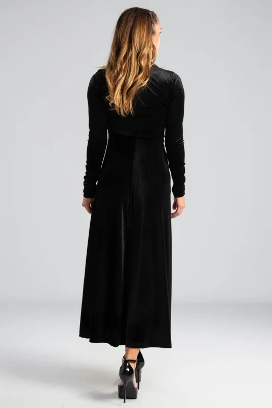 Φόρεμα Velvet Χρυσές Λεπτομέρειες