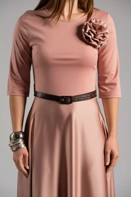 Dress Belt Pin Rose