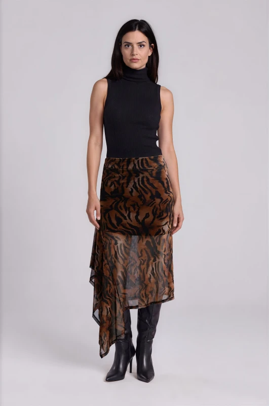 Skirt Animal-Pattern