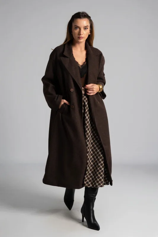 Φούστα Καρώ Κλος Midi