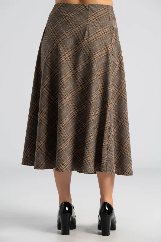 Φούστα Καρό Midi