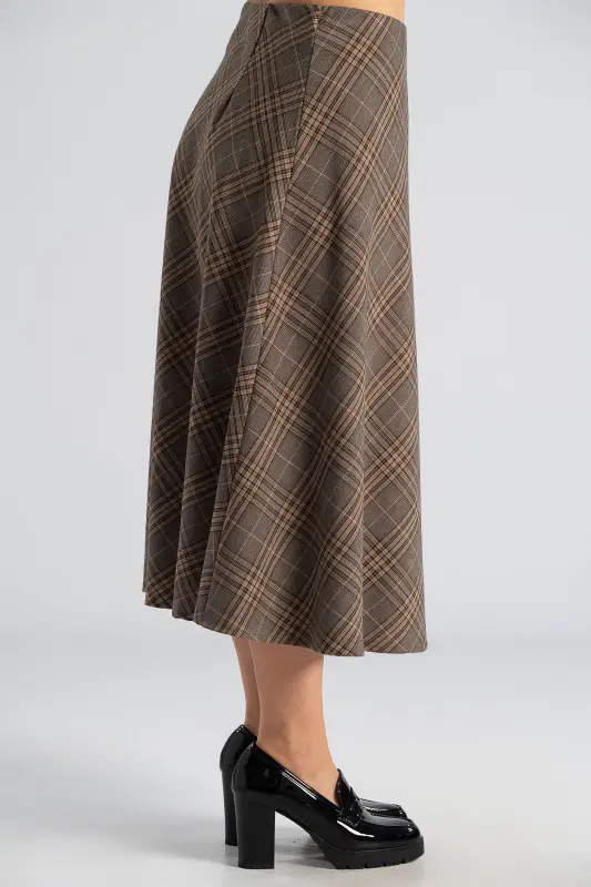 Φούστα Καρό Midi