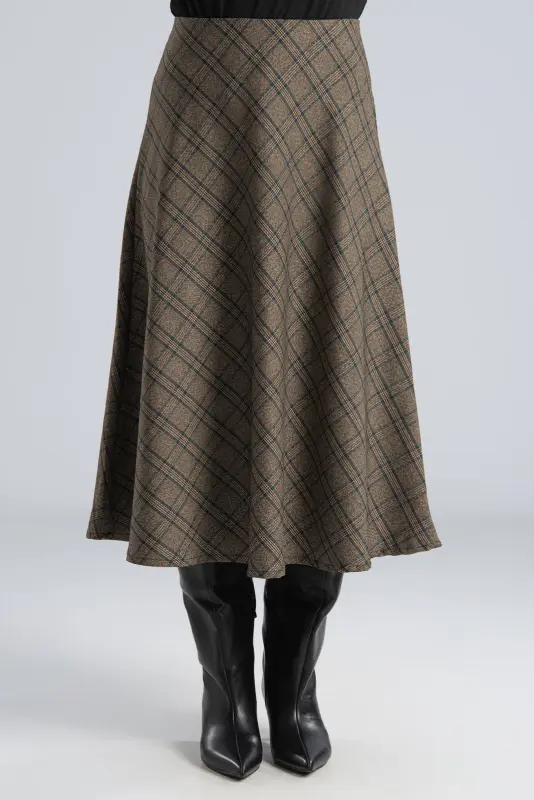 Φούστα Καρό Midi