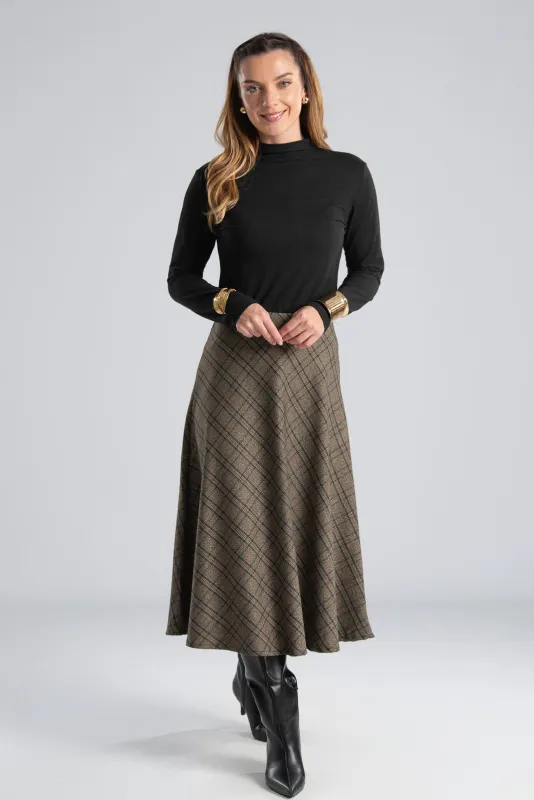 Φούστα Καρό Midi