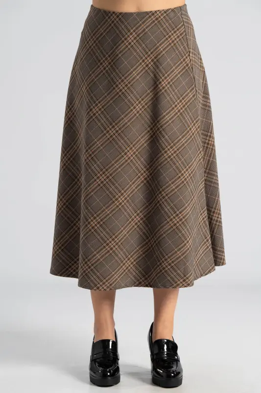 Φούστα Καρό Midi