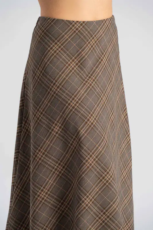 Φούστα Καρό Midi