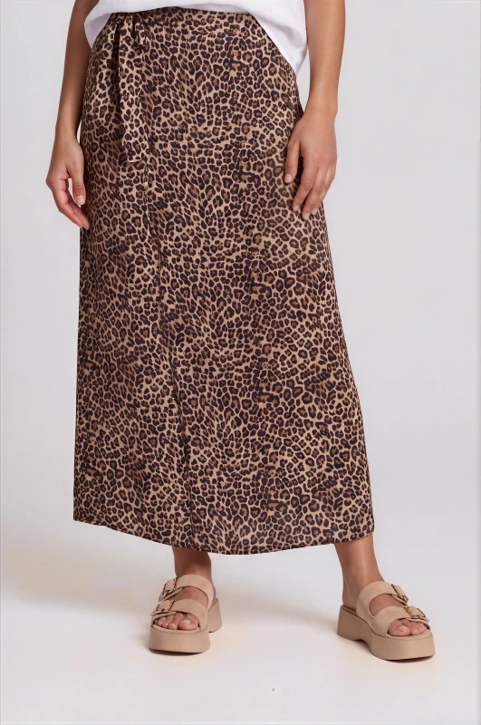 Φούστα Κρουαζέ Animal Pattern