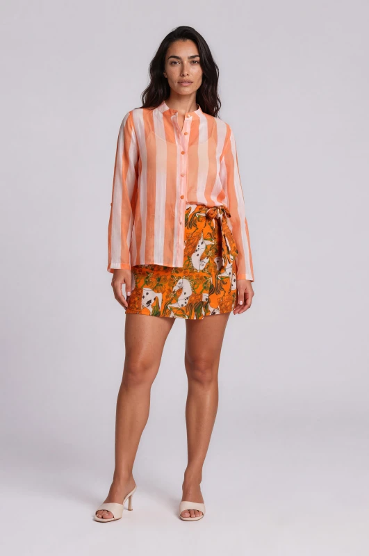Skirt Wrap Embroidered 