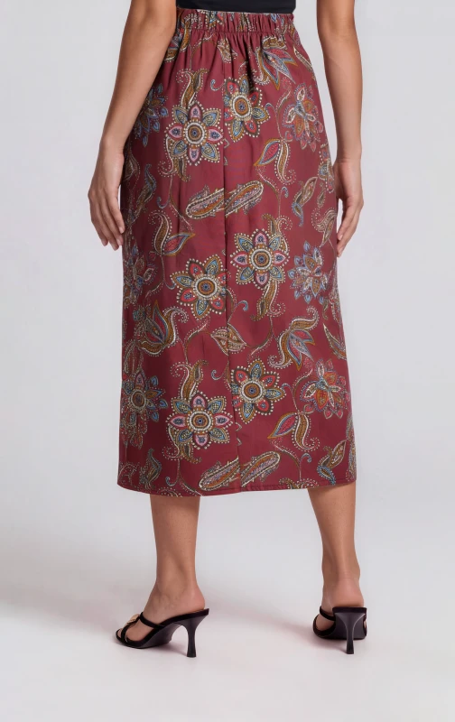 Skirt Wrap Embroidered 