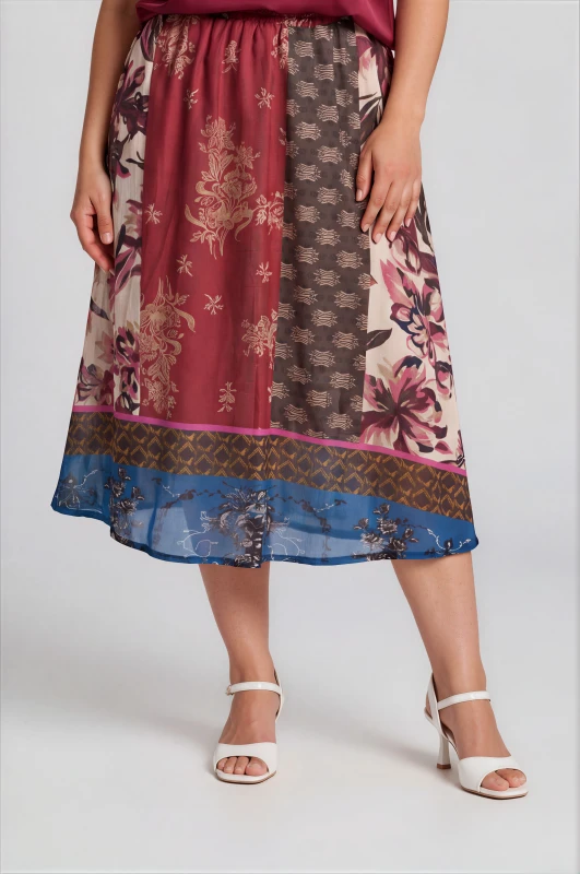 Φούστα Maxi Εμπριμέ Boho