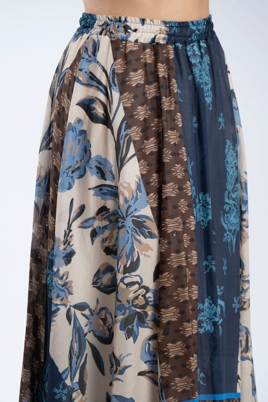 Φούστα Maxi Εμπριμέ Boho