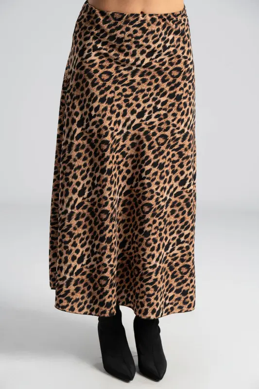 Maxi Leopard Skirt 