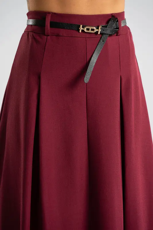 Skirt Pleated Maxi 