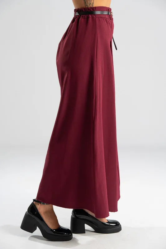 Skirt Pleated Maxi 
