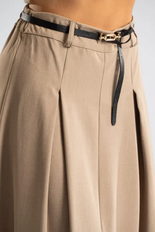 Skirt Pleated Maxi 