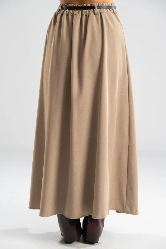 Skirt Pleated Maxi 