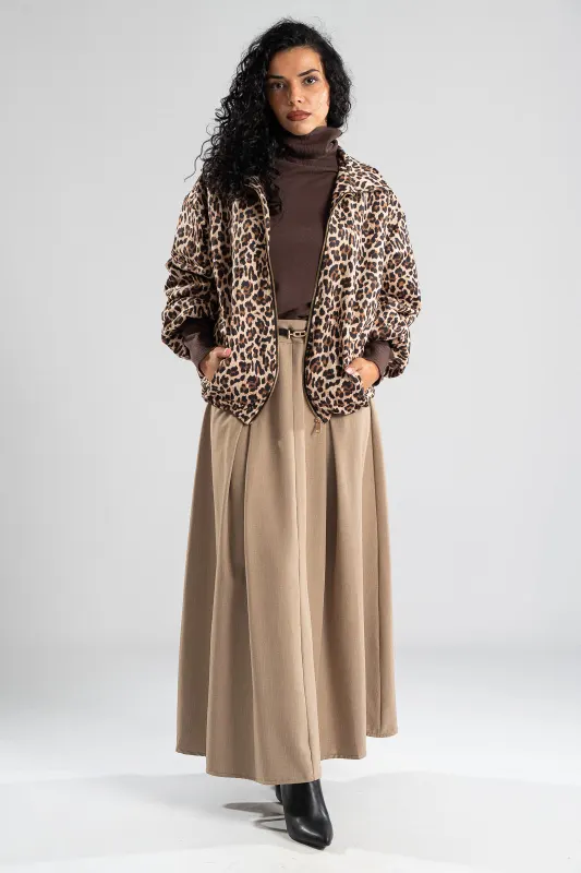 Skirt Pleated Maxi 