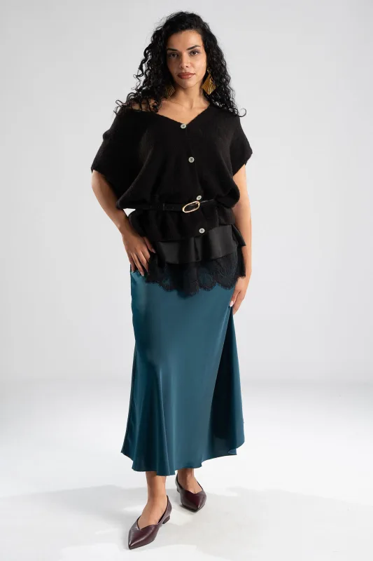Skirt Maxi Satin 