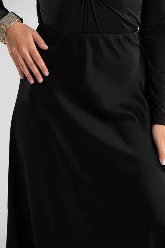 Skirt Maxi Satin 