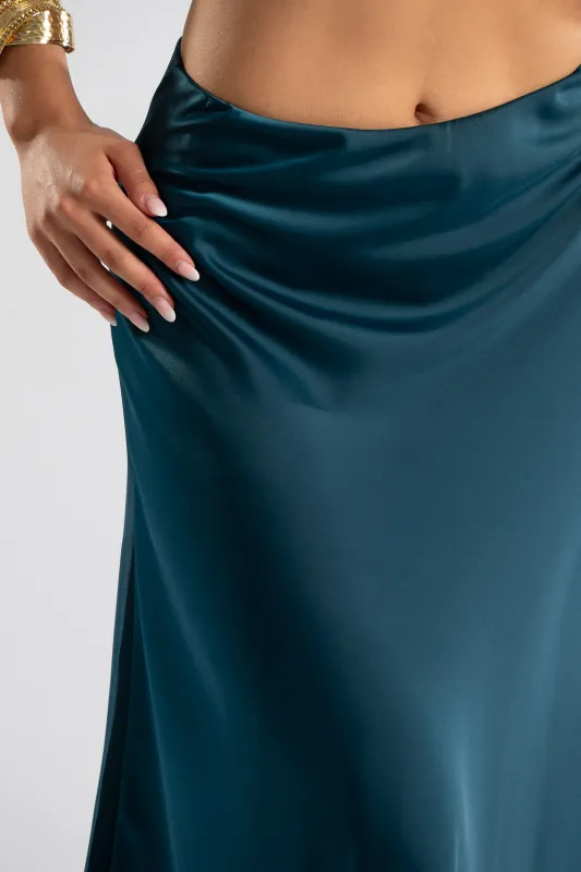 Skirt Maxi Satin 