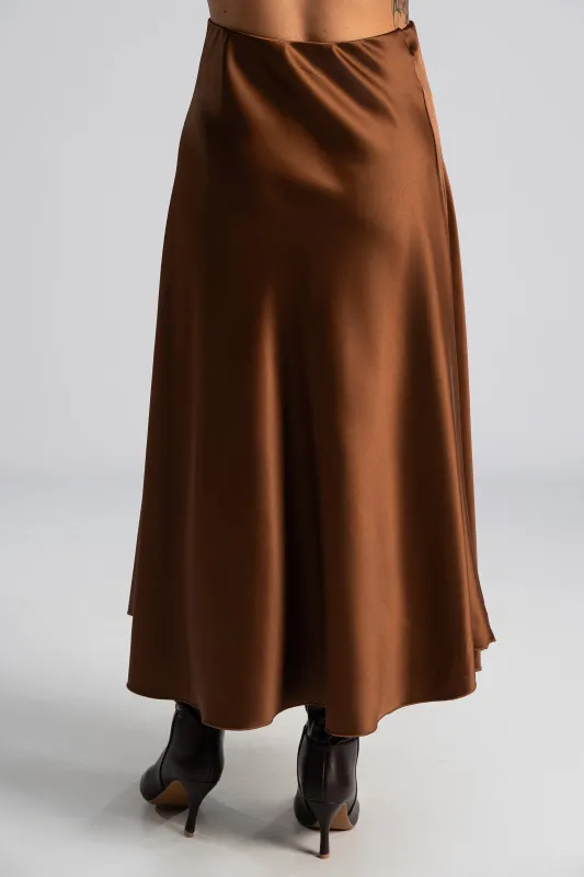 Skirt Maxi Satin 