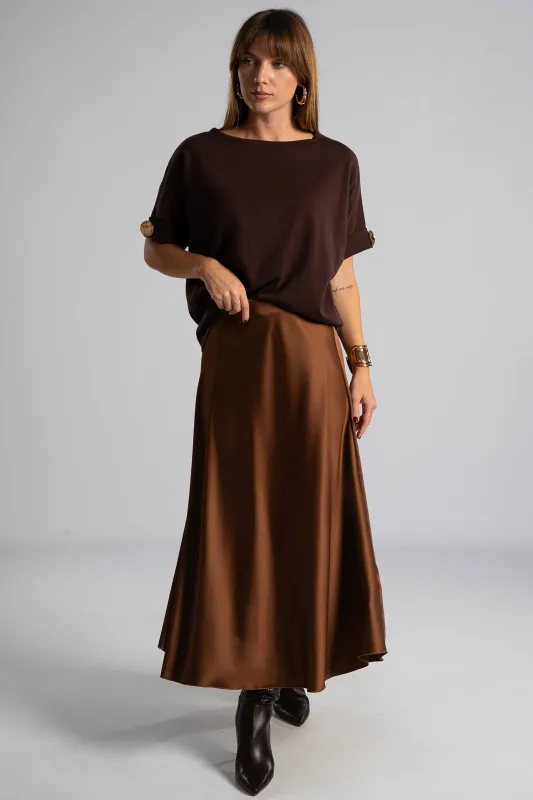 Skirt Maxi Satin 