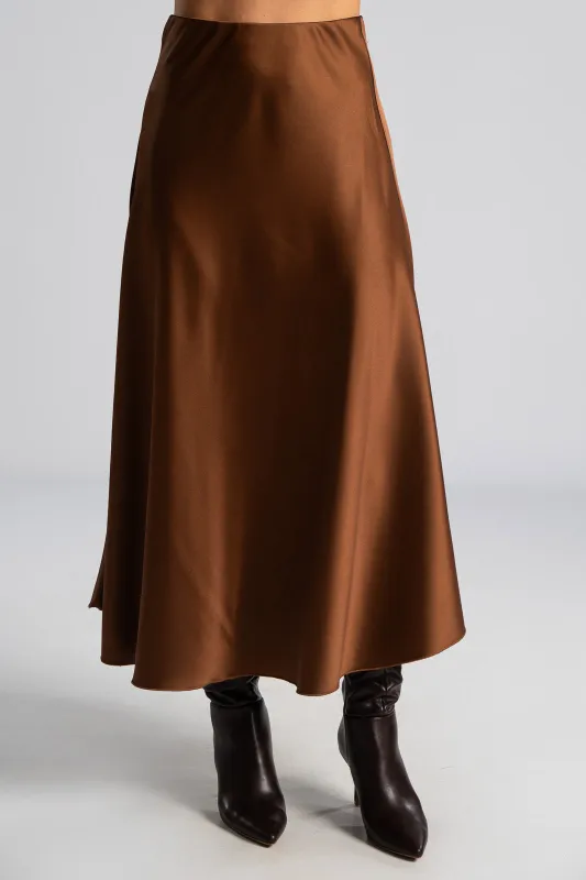 Skirt Maxi Satin 