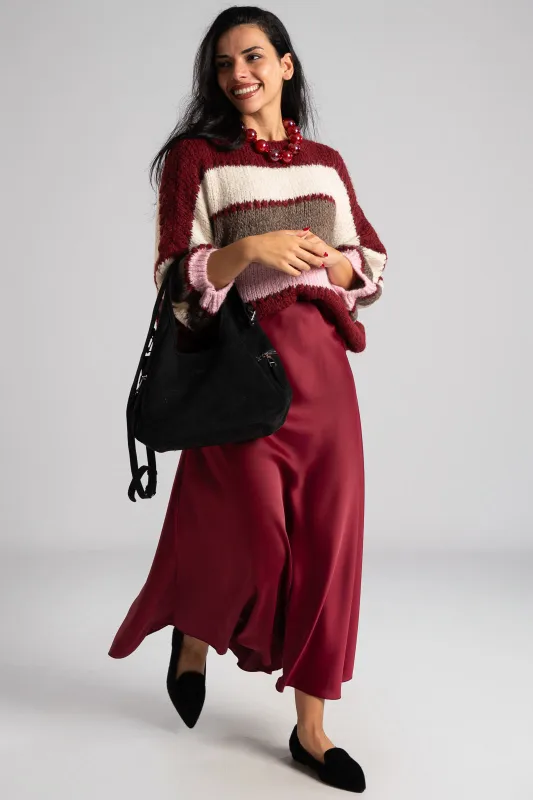 Skirt Maxi Satin 