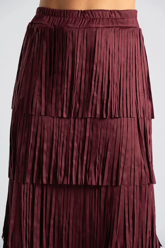 Φούστα Midi Σουέτ Κρόσια