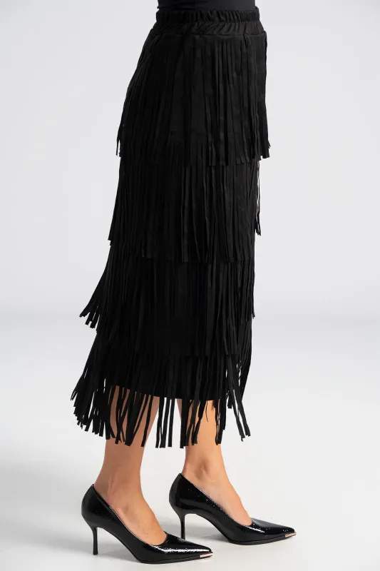 Φούστα Midi Σουέτ Κρόσια