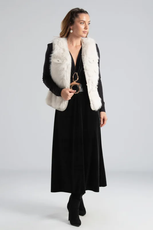 Φούστα Midi Velvet