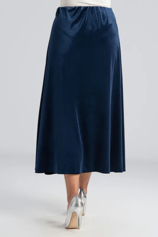 Φούστα Midi Velvet