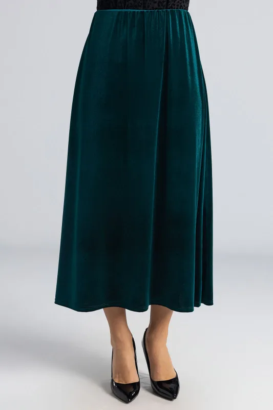 Φούστα Midi Velvet