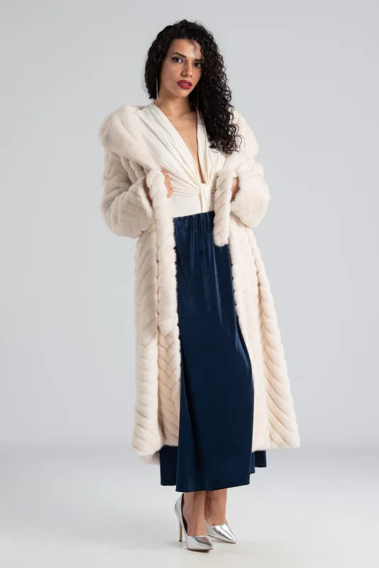 Φούστα Midi Velvet