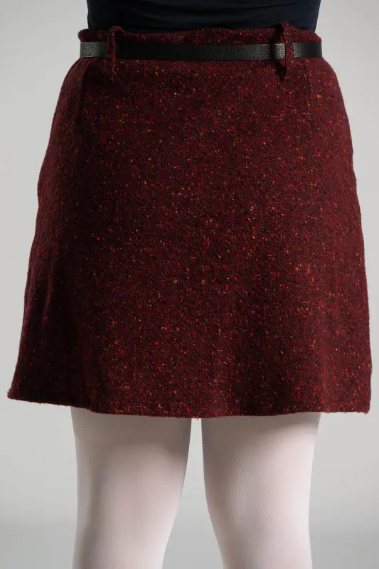 Mini Melange Skirt Belt