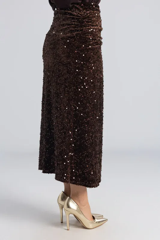 Φούστα Παγιέτα Μεταλλικό Στοιχείο