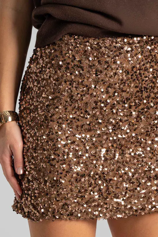 Φούστα Παγιέτες Mini