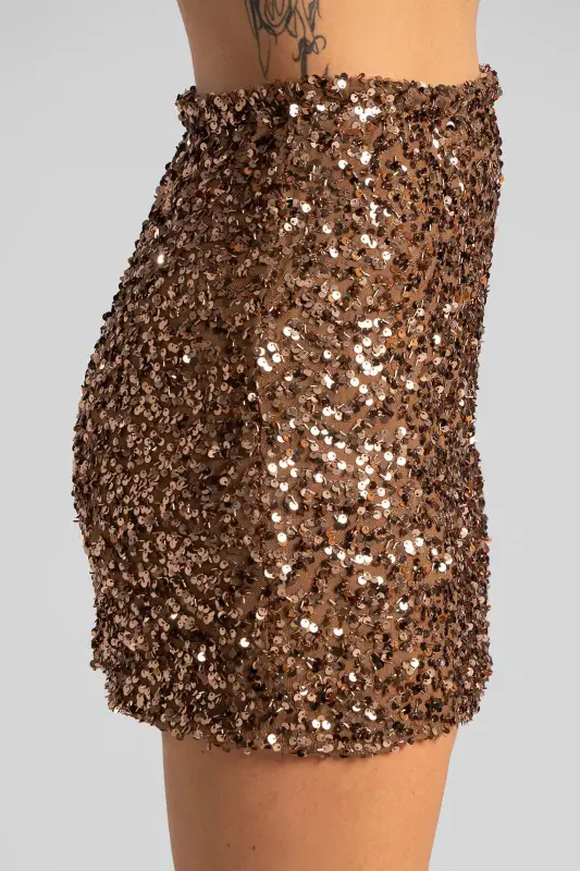 Φούστα Παγιέτες Mini
