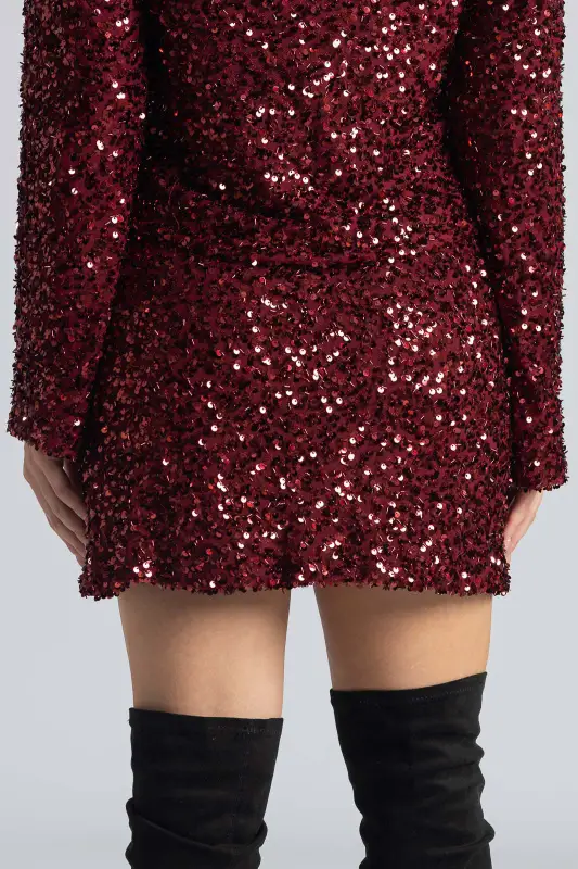 Φούστα Παγιέτες Mini