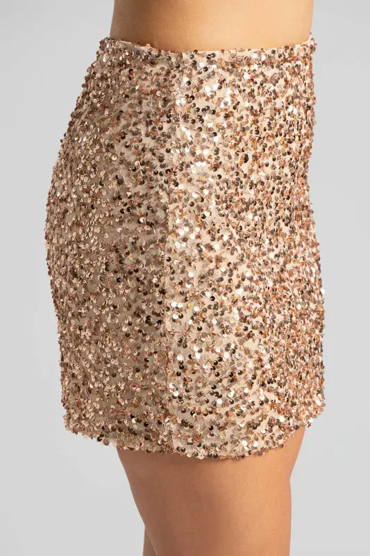 Φούστα Παγιέτες Mini
