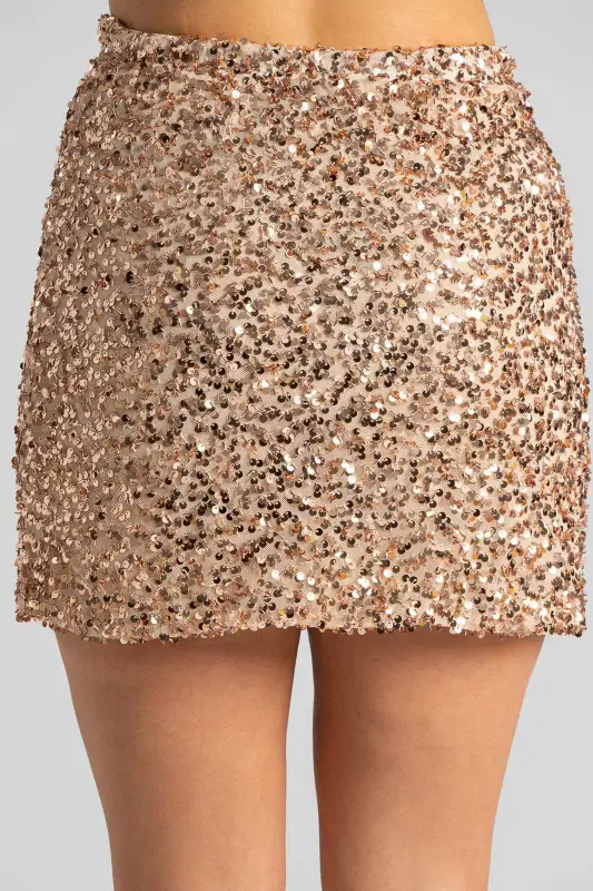 Φούστα Παγιέτες Mini