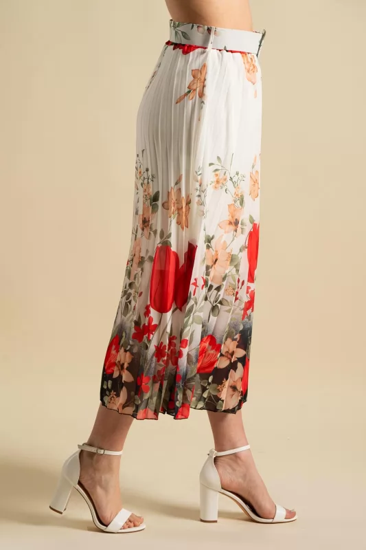 Φούστα Πλισέ Floral
