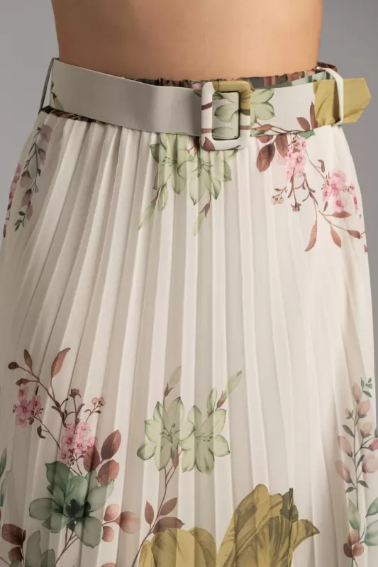 Φούστα Πλισέ Floral