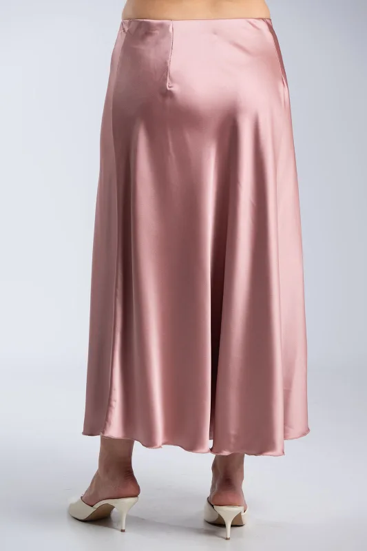 Satin Skirt Elastic 