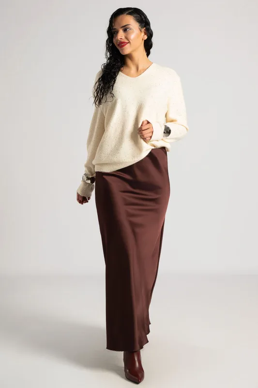 Φούστα Σατέν Maxi