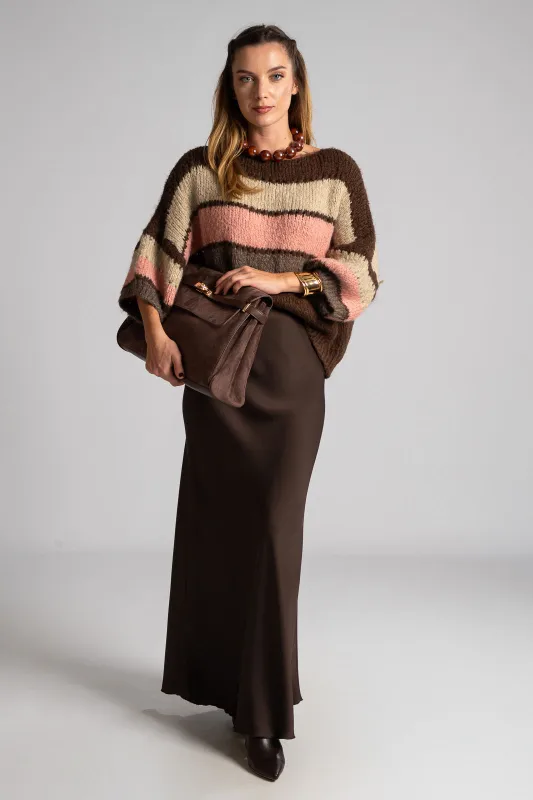 Φούστα Σατέν Maxi