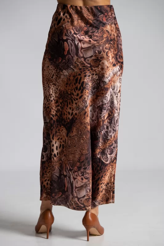 Satin Skirt Snake Pattern