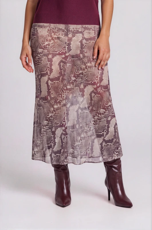 Φούστα Snake Pattern