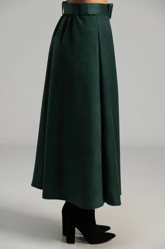 Φούστα Σουέτ Με Ζώνη