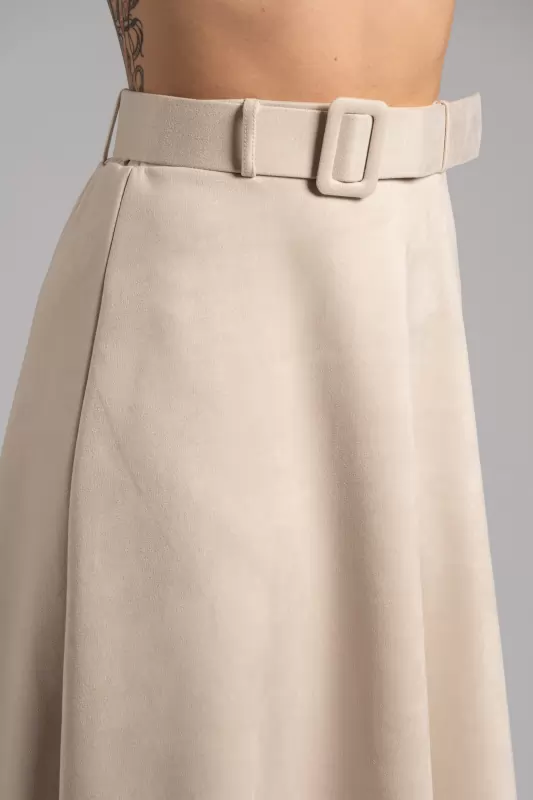 Skirt Suede Belt